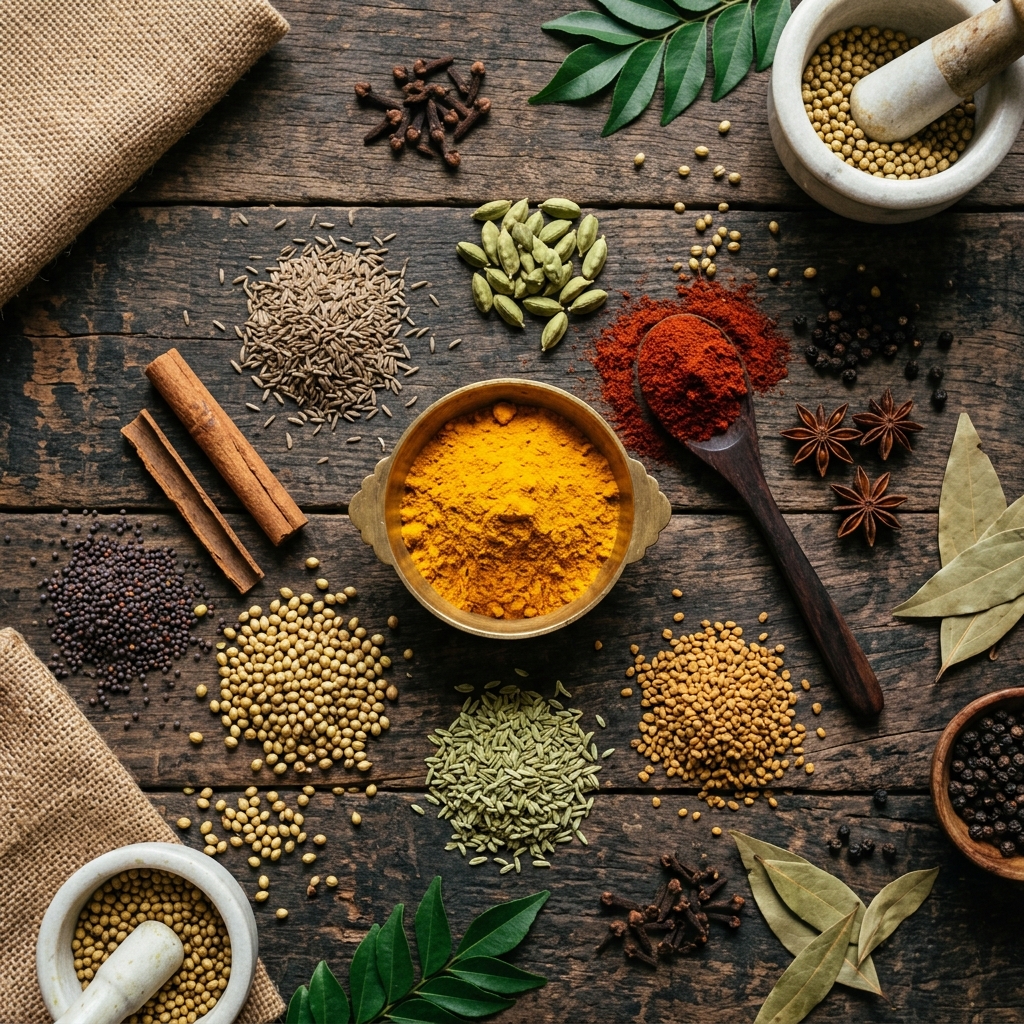 Premium Indian spices from Kakani Traders