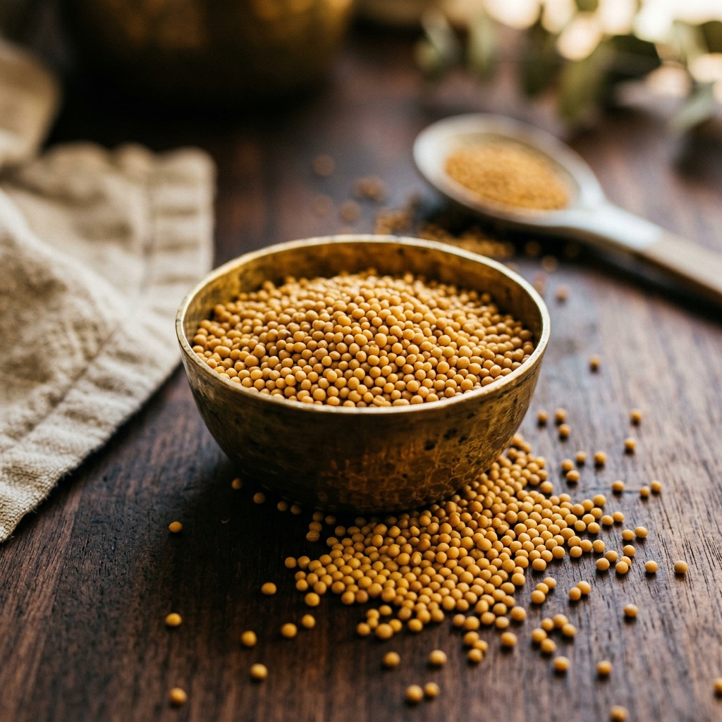 Mustard Seeds - राई / सरसों - Premium quality from Kakani Traders